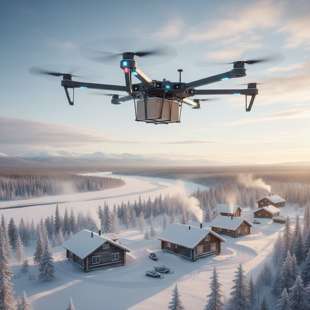 Northern Canada to See Major Logistics Improvements with Amazon’s Drone Delivery Program