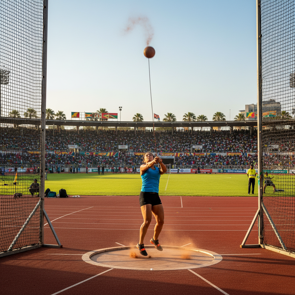 Camryn Rogers Defends Hammer Throw Title at Kip Keino Classic
